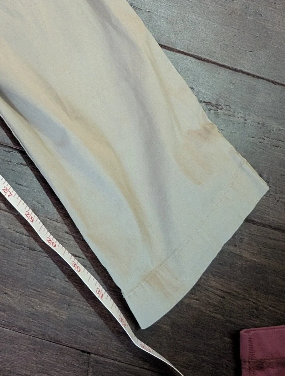 Lululemon Commission Pant Classic Artifact Khaki M5440S Size 34 33